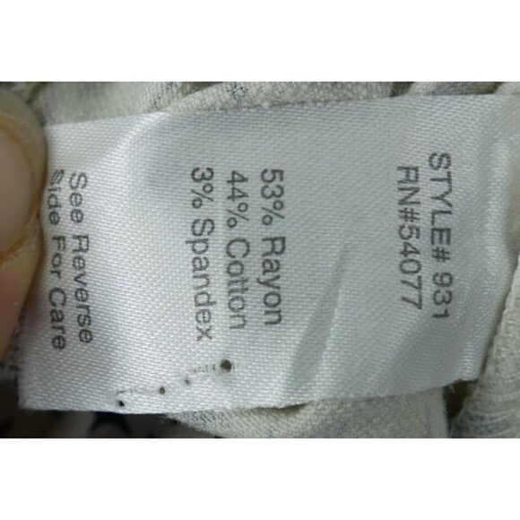 NEW Cabi Geometric Cropped Zip Up Jacket Beige Black M - Picture 4 of 4